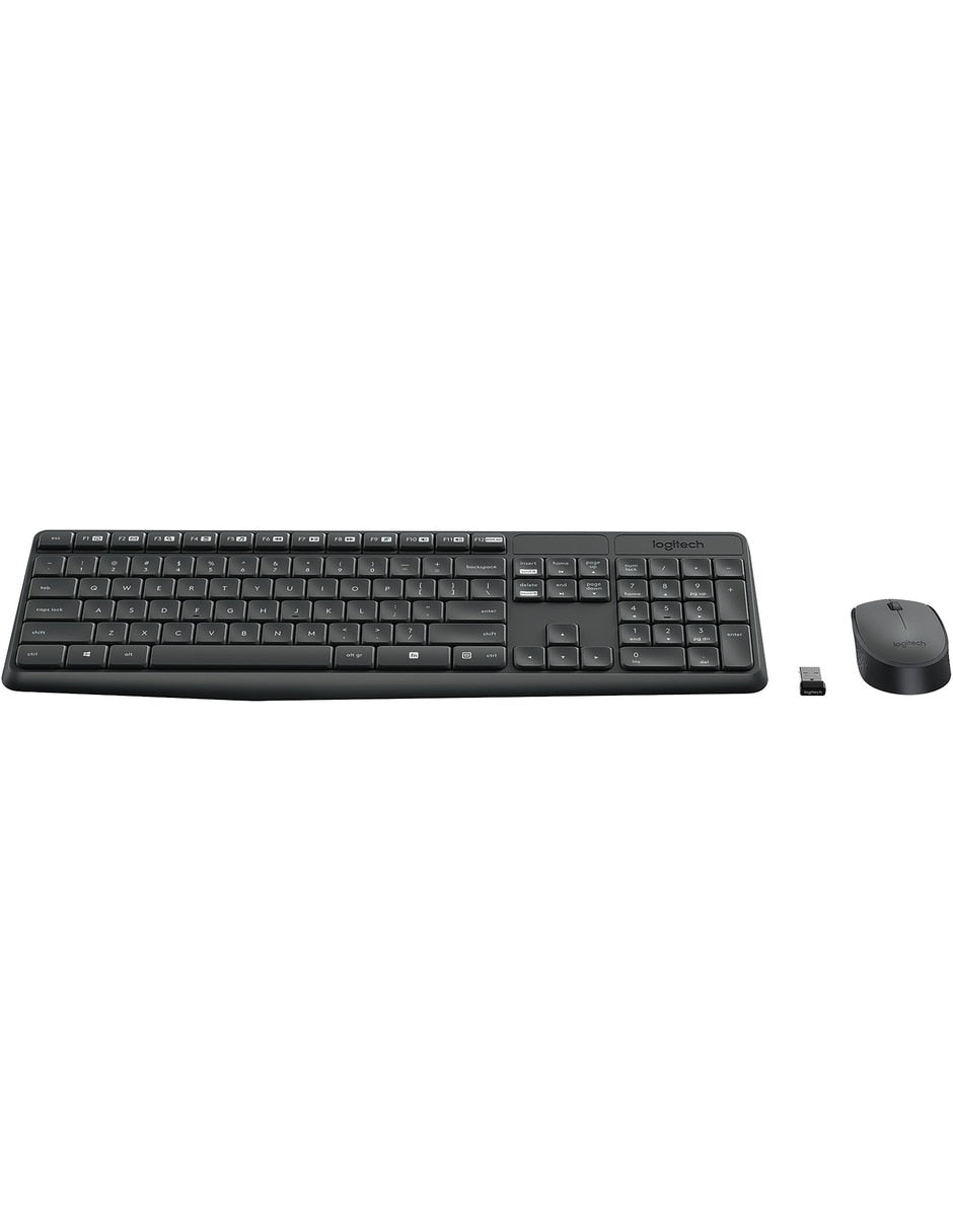 Mouse y Teclado Logitech Wireless Plug and Play - Image 1