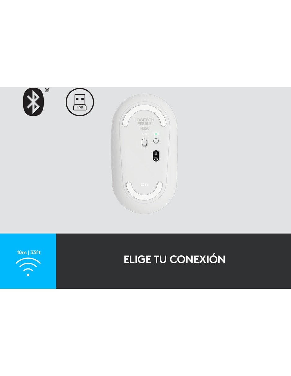 Mouse Gamer Inalámbrico Logitech M185 Gris - Image 4