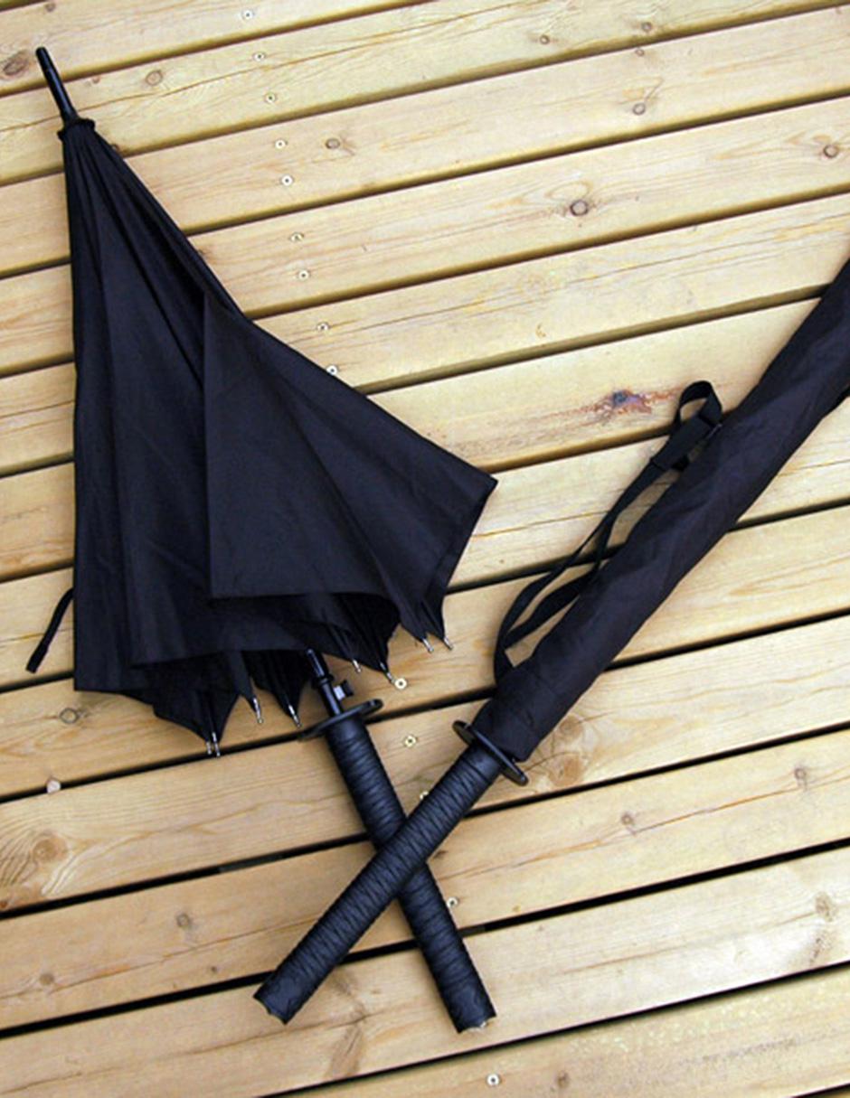 Paraguas Kikkerland Diseño Samurai - Image 2