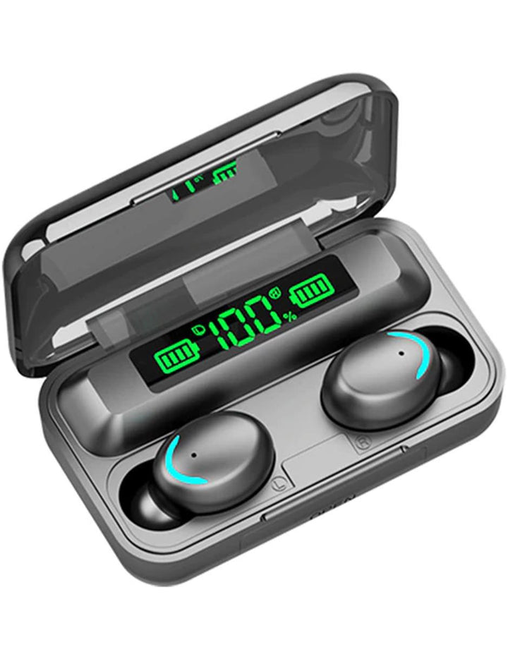 Audífonos True Wireless Fralugio F9 con Power Bank - Image 2
