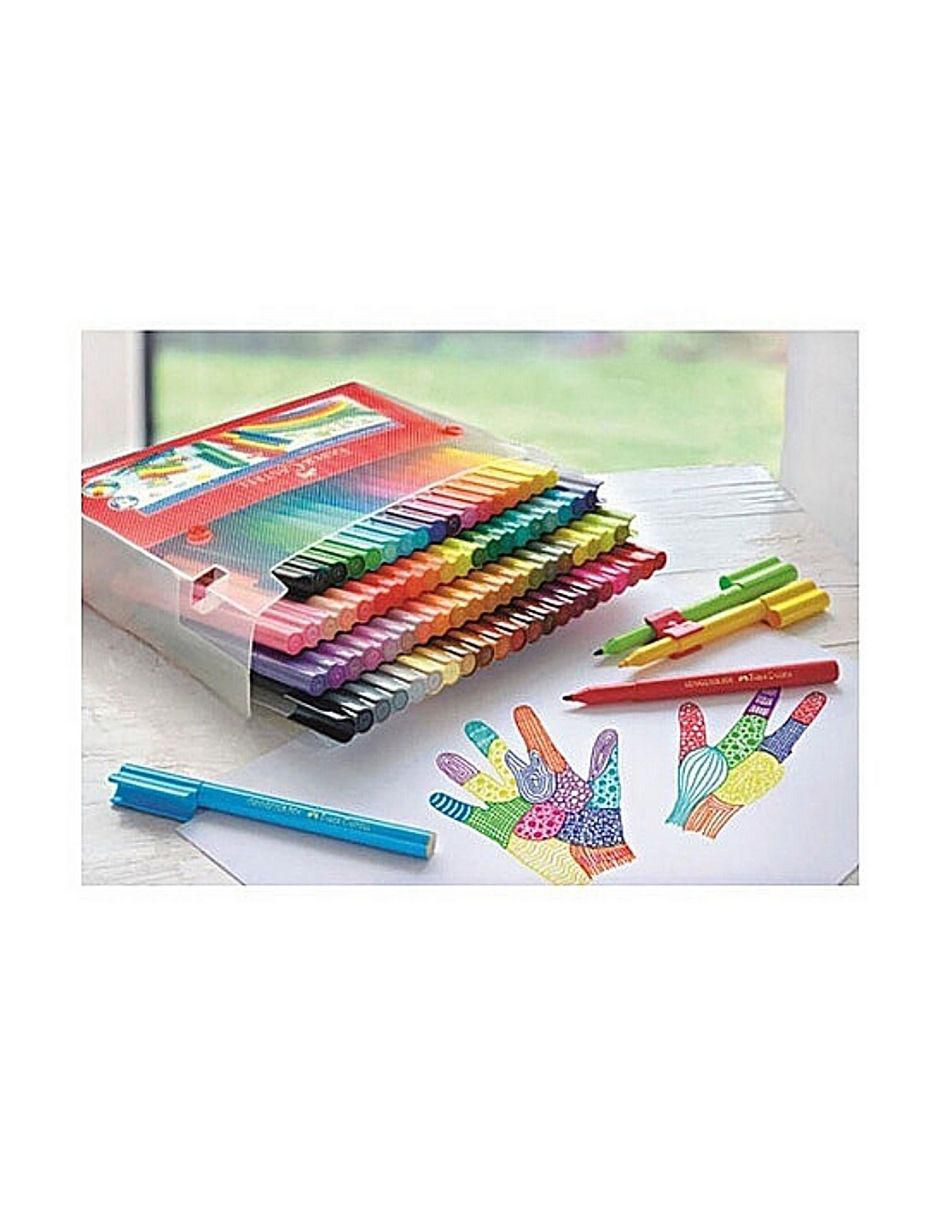 Plumones Connector Faber-Castell Maletín 80 Piezas - Image 3