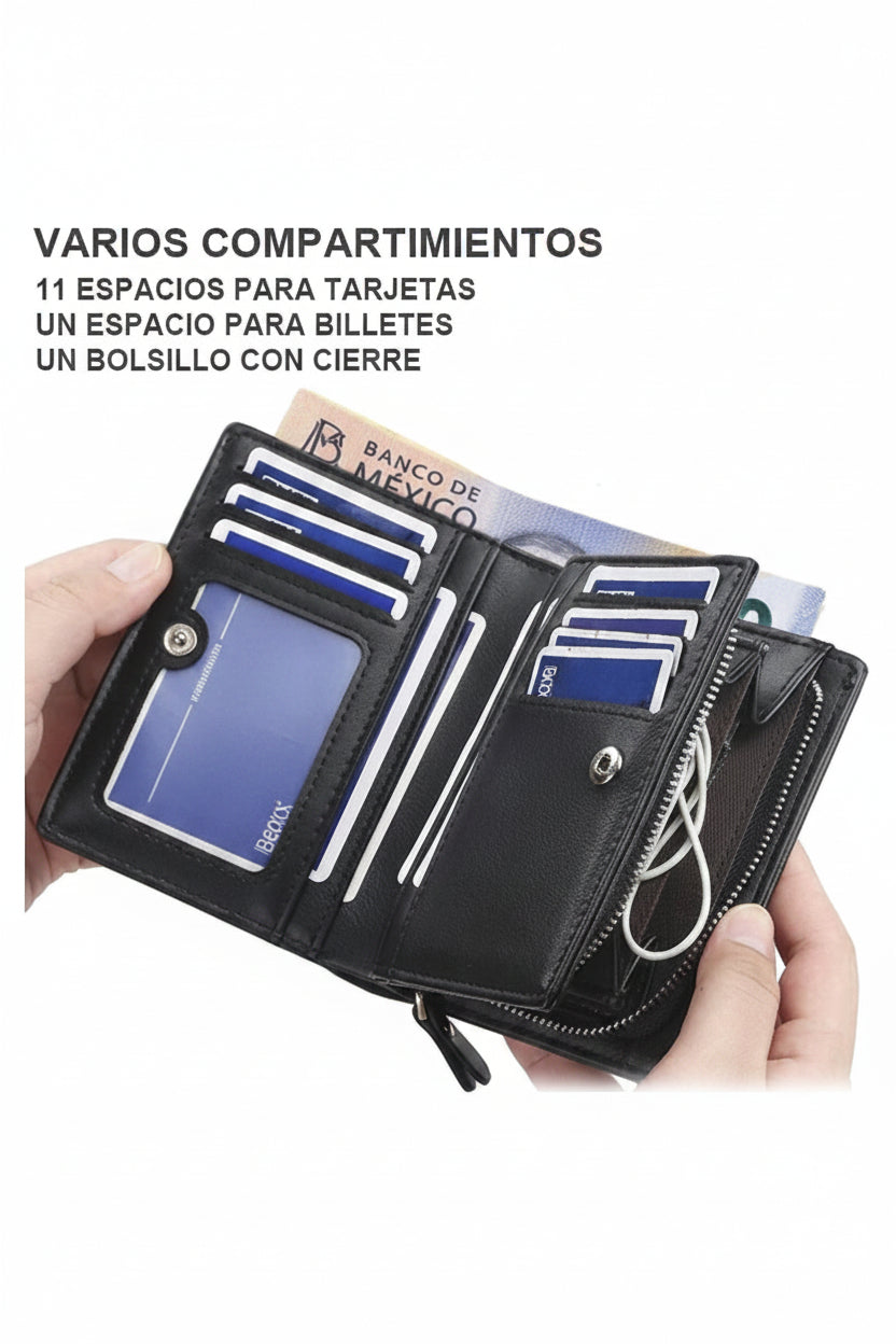 Cartera Fashion Crystals Black Unisex - Image 3