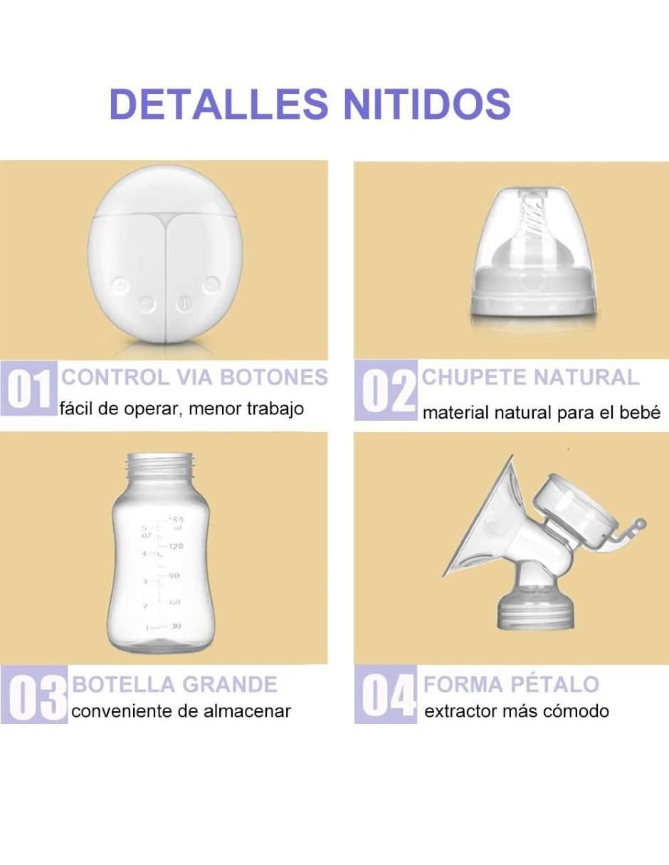 Extractor de Leche Eléctrico Doble Manos Libres - Image 2