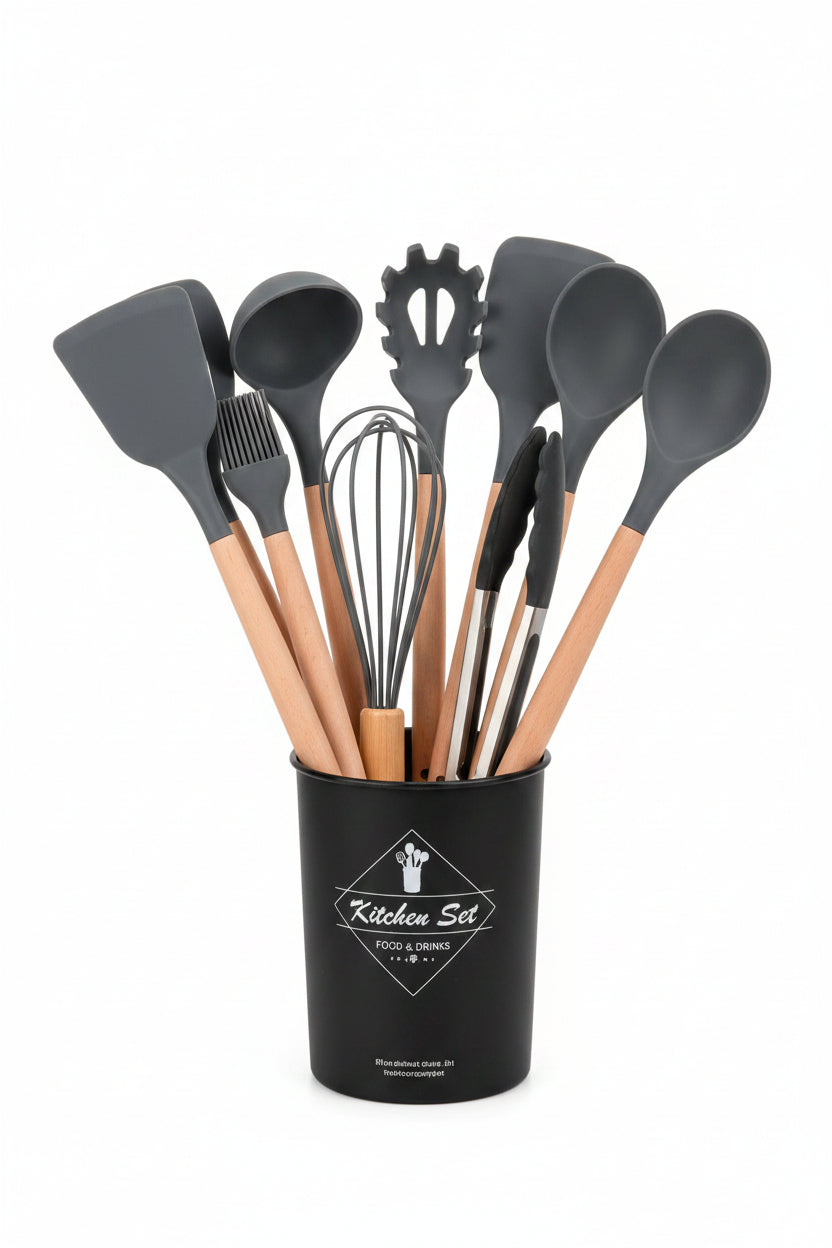 Set Utensilios G4 Silicón Antiadherente 6 Pzas - Image 3