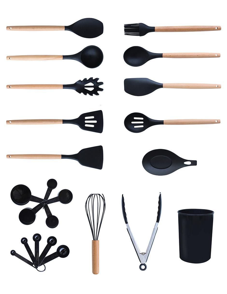 Set de Utensilios lo Necesito de Silicón 23 Piezas - Image 1