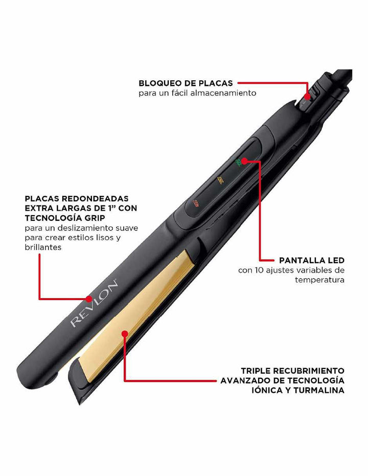 Alaciadora Revlon de Cerámica con Iones - Image 4