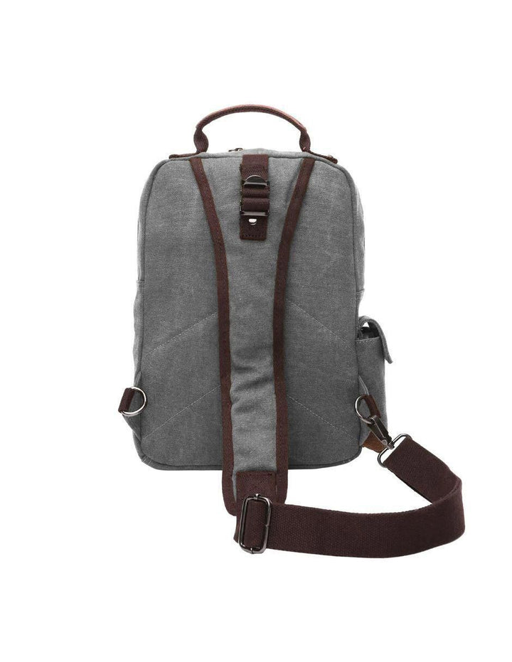 Mochila Bandolera Impermeable Cierres Dobles - Image 3