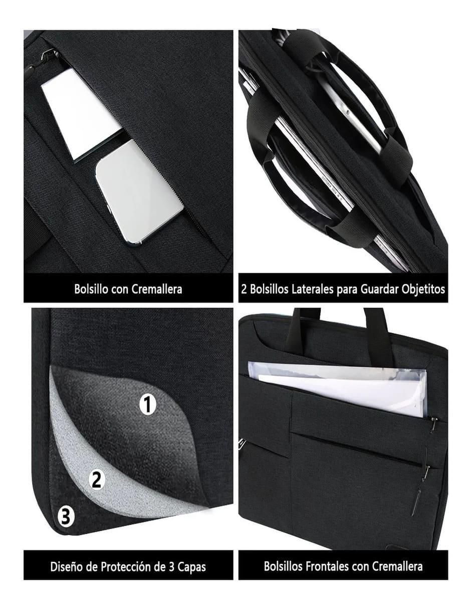 Maletín Nubily Impermeable para Laptop 15.6" - Image 3