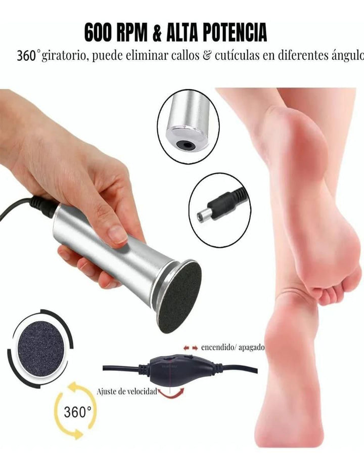 Set Pedicure Manual con Controlador de Velocidad - Image 2