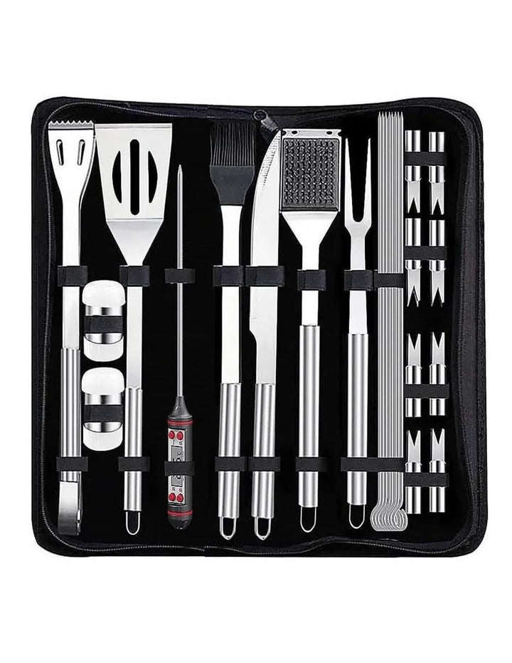 Set de Utensilios para Asar Acero Inoxidable 6 Piezas - Image 1
