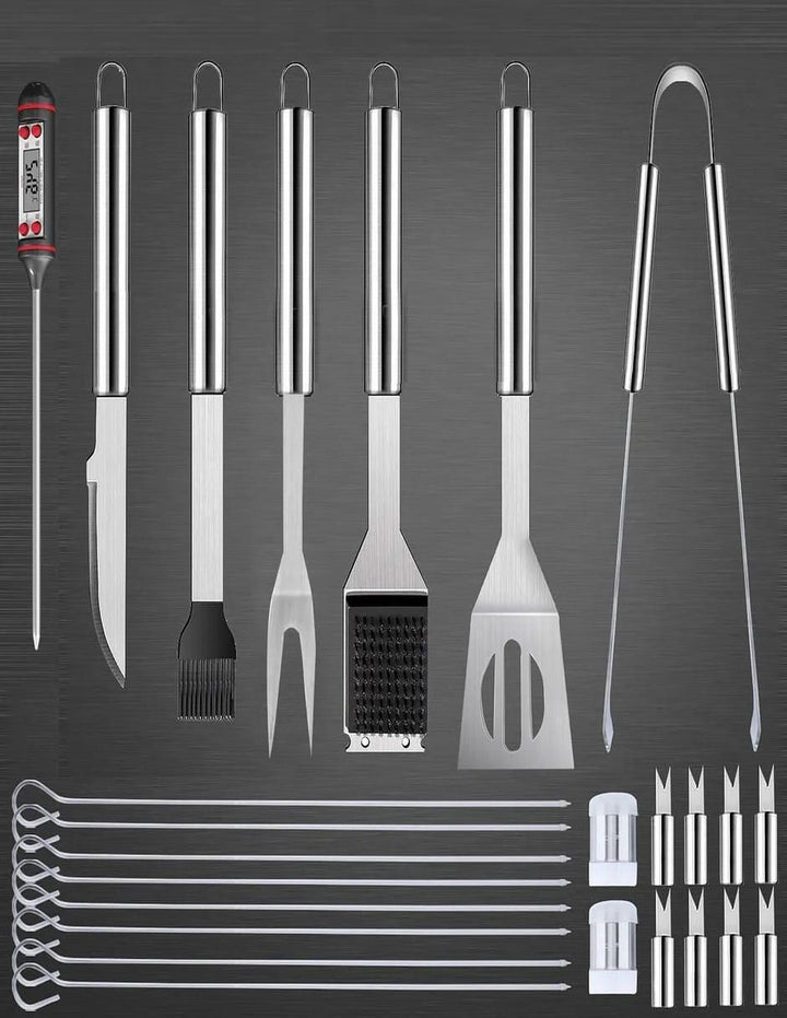 Set de Utensilios para Asar Acero Inoxidable 6 Piezas - Image 2