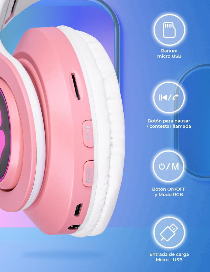 Audífonos Inalámbricos Techzone Over-ear - Image 4