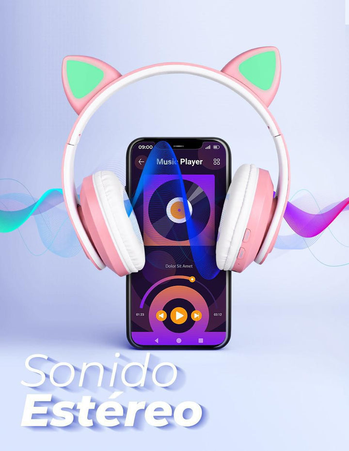 Audífonos Inalámbricos Techzone Over-ear - Image 7