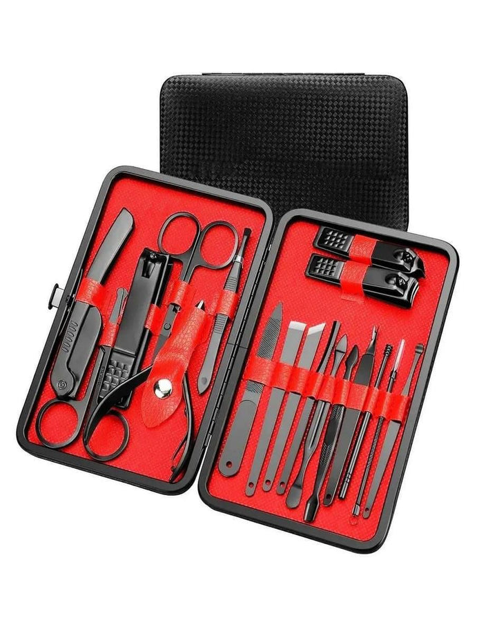 Kit de Pedicura Acero Inoxidable 18 Piezas - Image 1