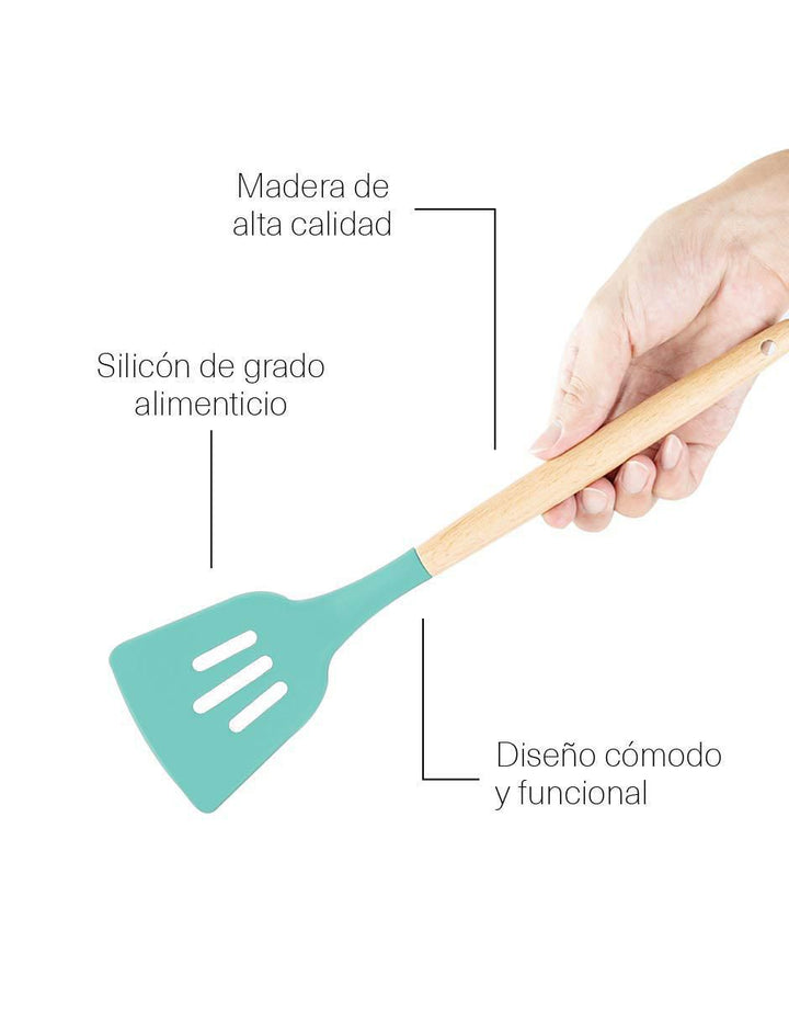 Set Utensilios de Silicón Coquo - Image 2