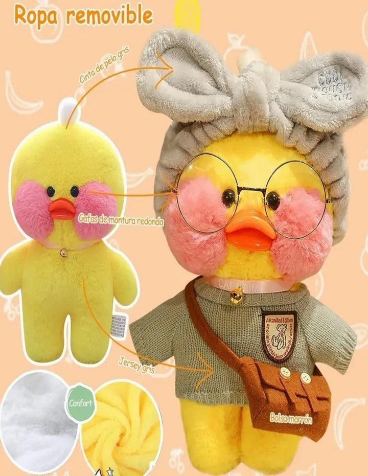 Peluche Patito 30 cm Suave Abrazable - Image 3