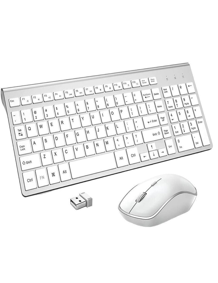 Mouse y Teclado Inalambrico USB 2 en 1 - Image 1