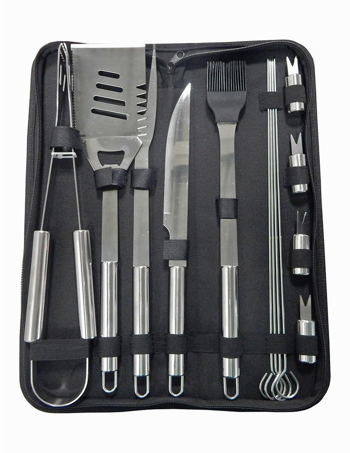 Juego Utensilios Asador Aquila Acero Inox 5 Piezas - Image 1