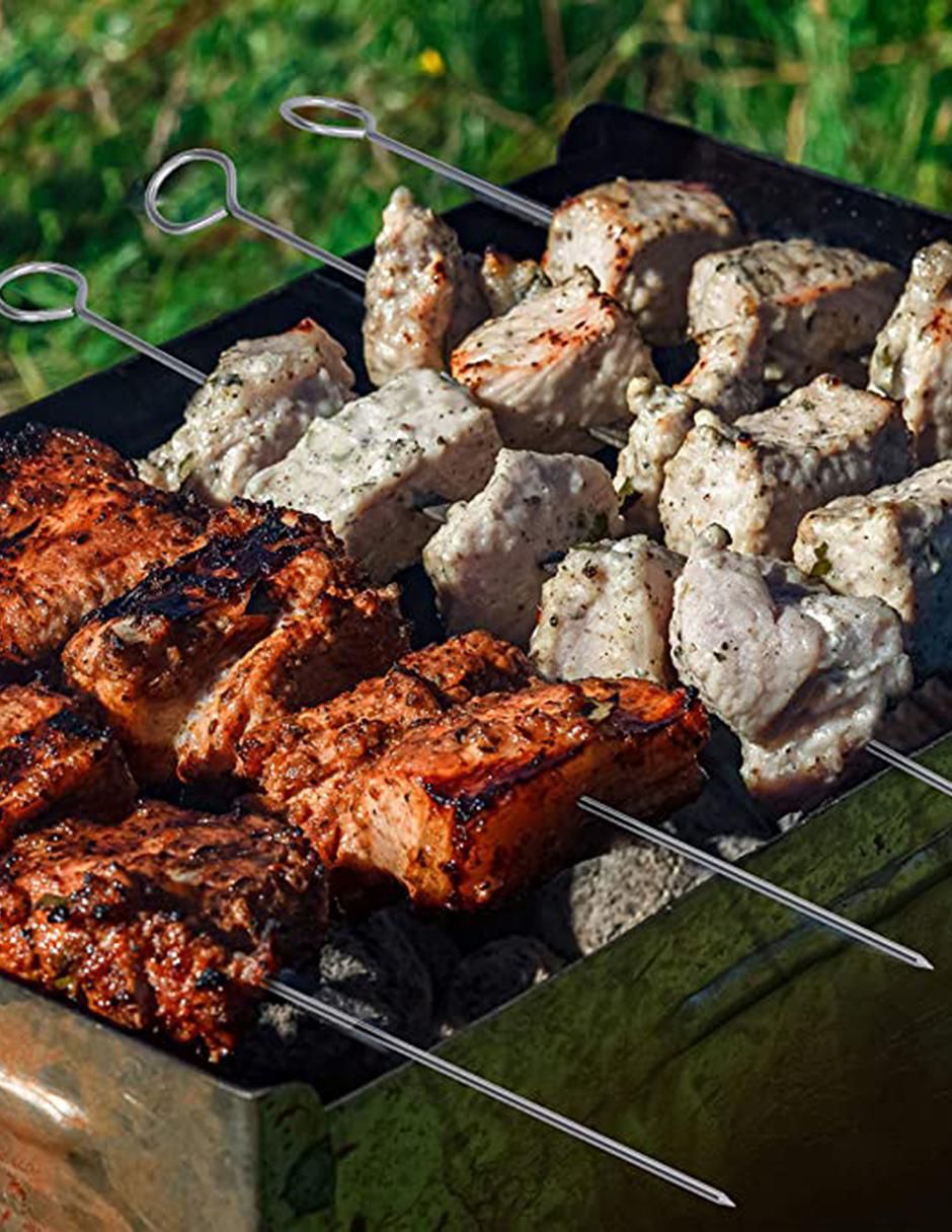Juego Utensilios Asador Aquila Acero Inox 5 Piezas - Image 3