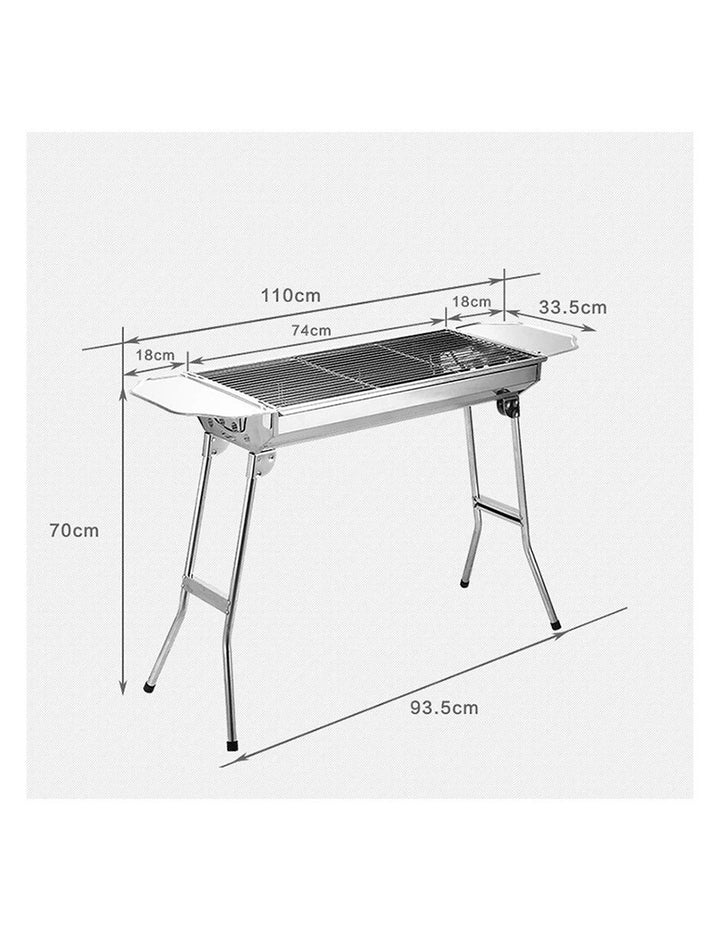 Asador de Carbón Aquila Sonora Plus Acero Inoxidable - Image 7