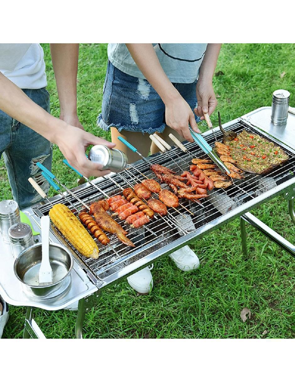 Asador de Carbón Aquila Sonora Plus Acero Inoxidable - Image 4
