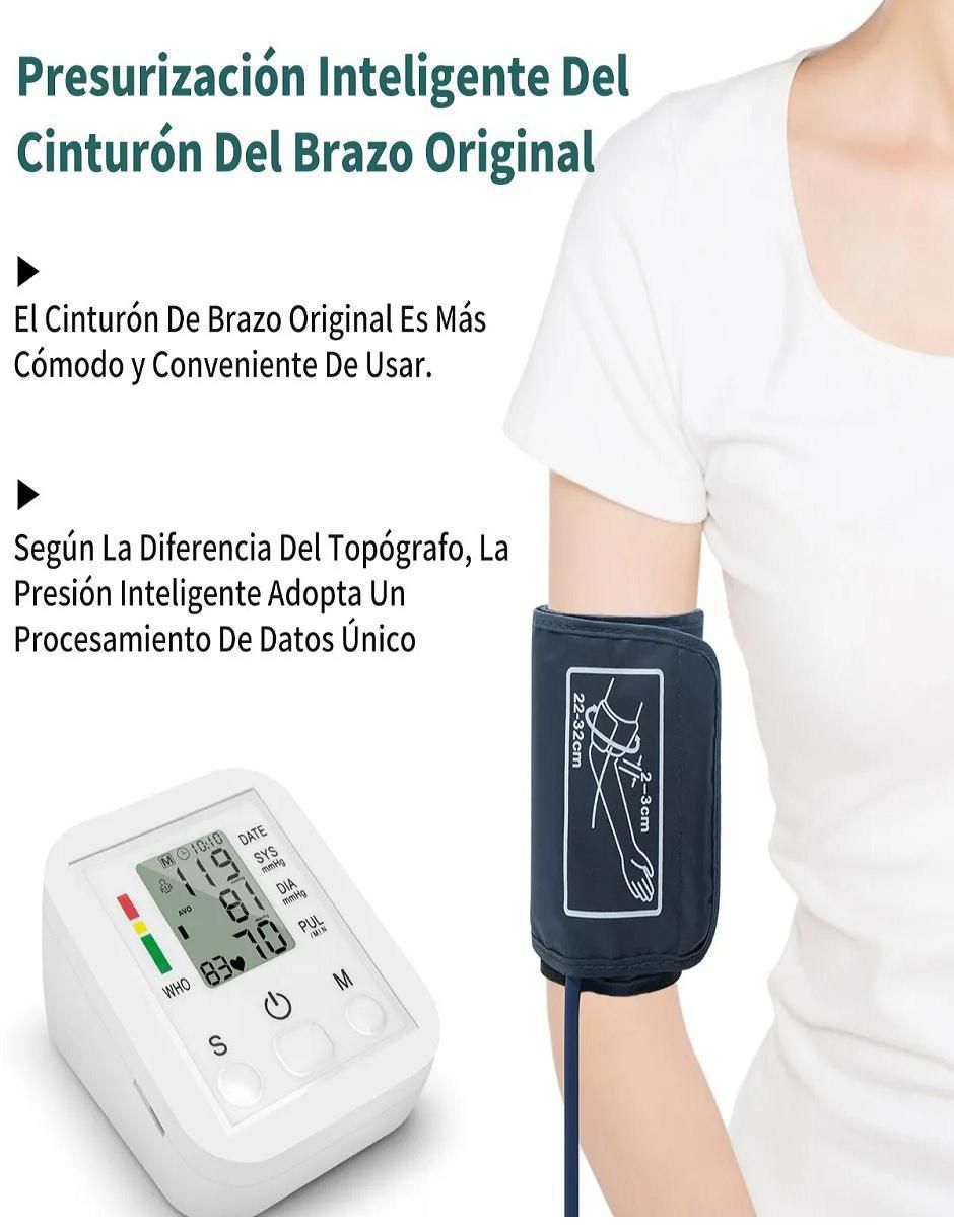 Medidor de Presión Arterial Electrónico Portátil - Image 2