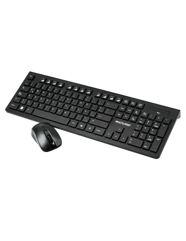 Mouse y Teclado Inalámbrico Slim Multilaser - Image 2