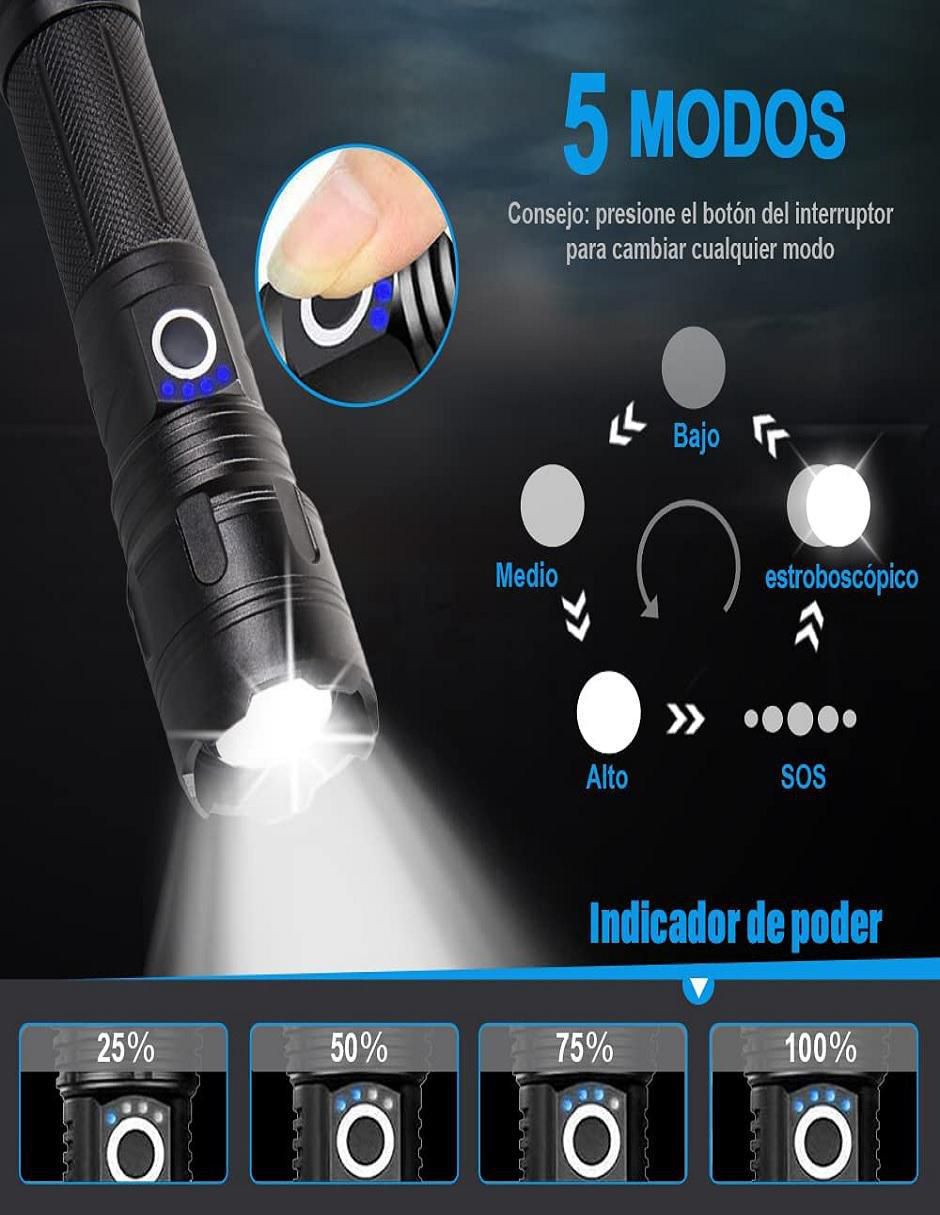 Linterna de Mano LED Potente - Image 2