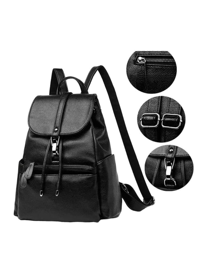 Mochila de Cuero PU para Mujer Impermeable - Image 3