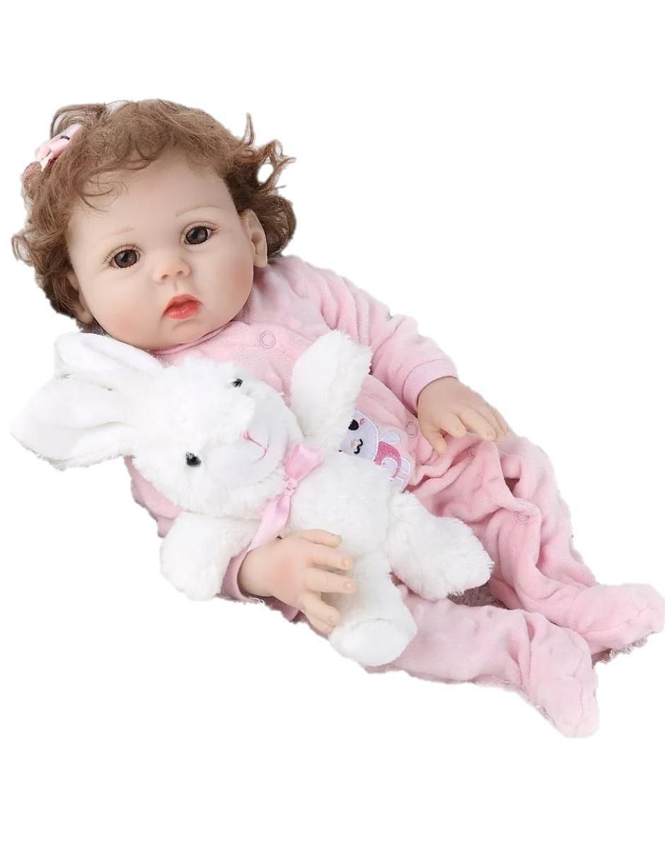 Muñeca Bebé Vinilo Realista Bañable - Image 1