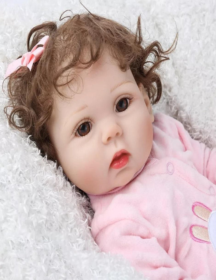 Muñeca Bebé Vinilo Realista Bañable - Image 3