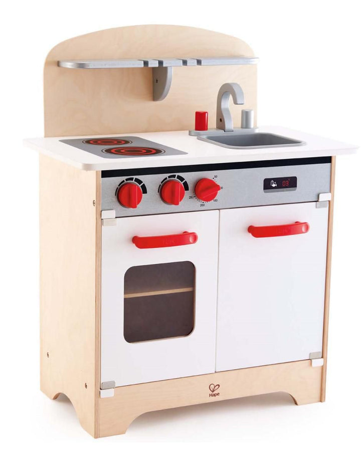 Cocina Gourmet Blanca Hape Juguete - Image 1