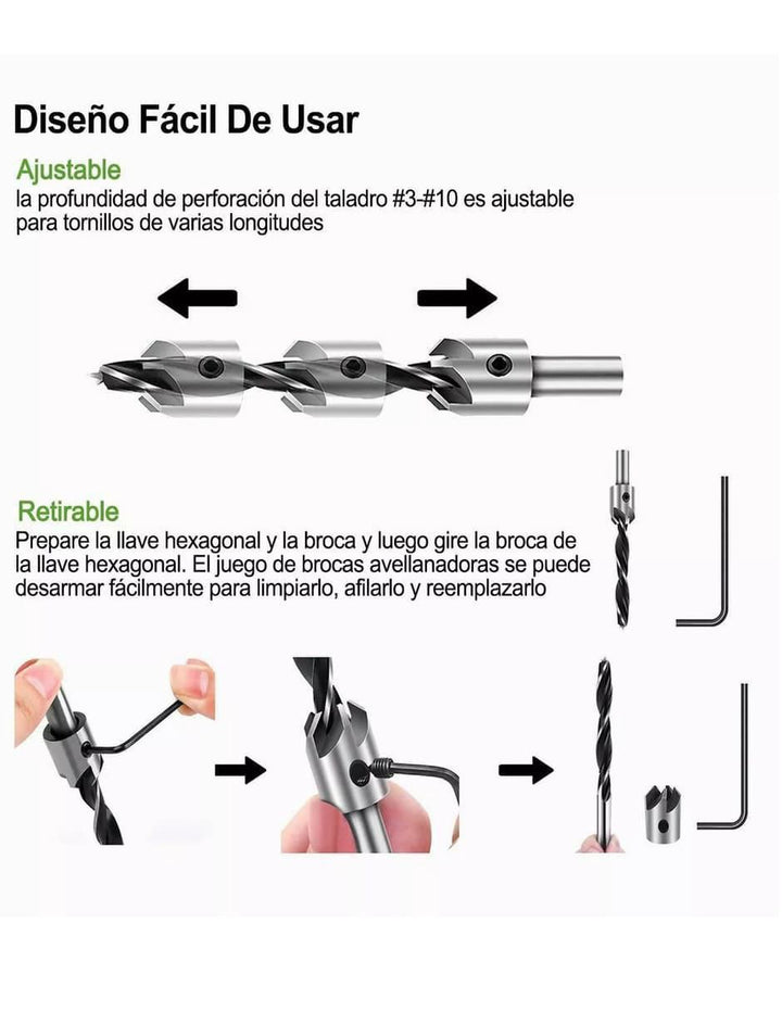 Juego de Brocas para Metal HSS 20 Piezas - Image 3