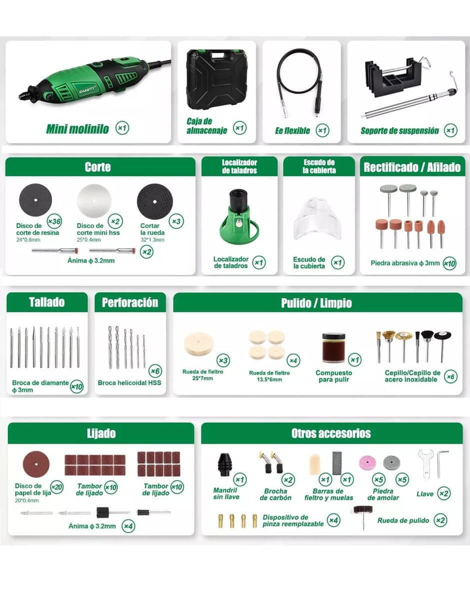 Lijadora Orbital 240W 6 Velocidades Ajustables - Image 4