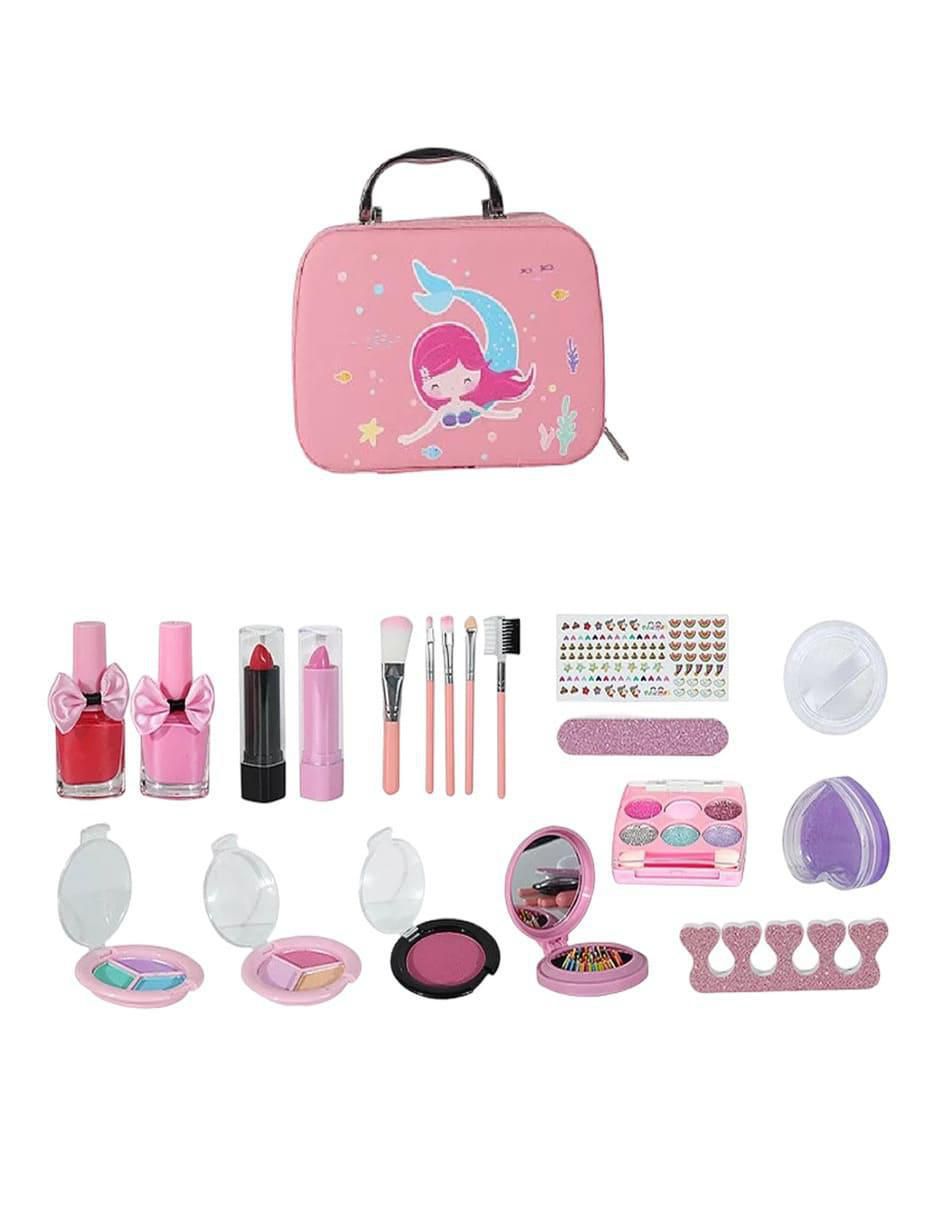 Kit de Maquillaje para Niñas con Bolsa y Accesorios - Image 1