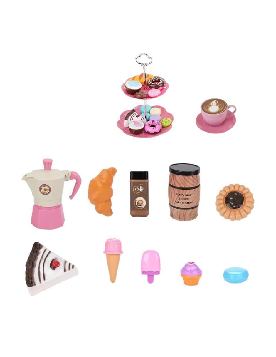 Juego de Cocina de Juguete con Alimentos Falsos - Image 2