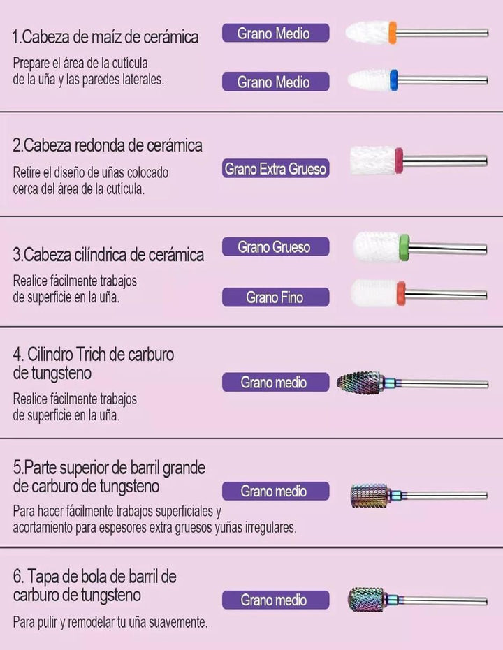 Set de Manicura Profesional para Gel Acrílico 3pc - Image 2
