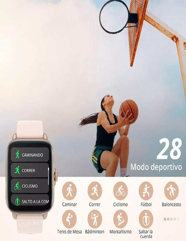 Smartwatch Reloj Inteligente Bluetooth Mujer - Image 3