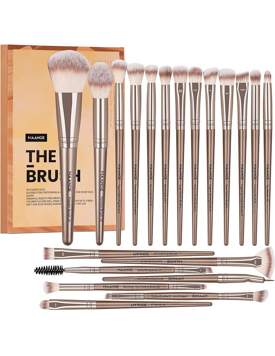 Brochas de Maquillaje Profesional 15 Piezas - Image 1