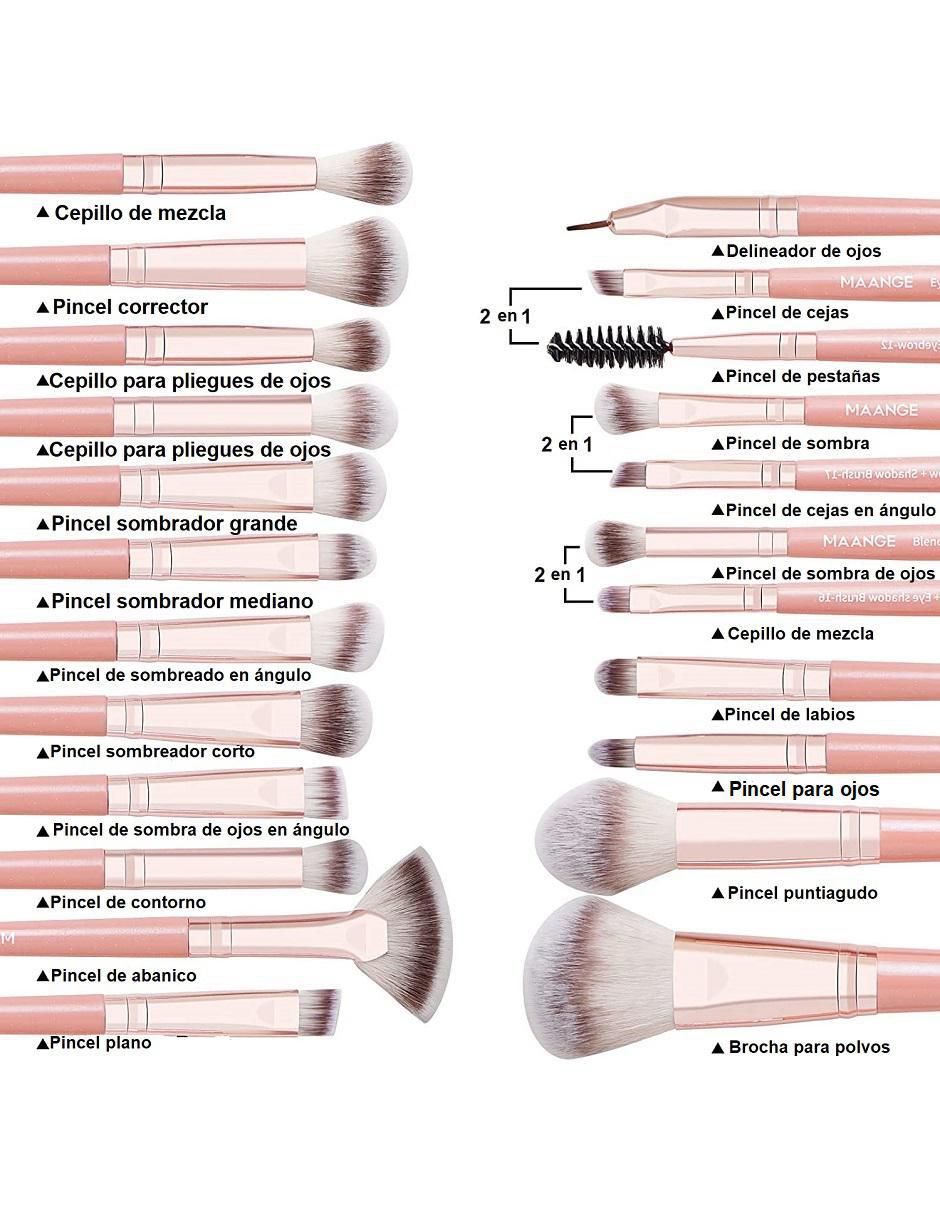 Brochas de Maquillaje Profesional 15 Piezas - Image 5