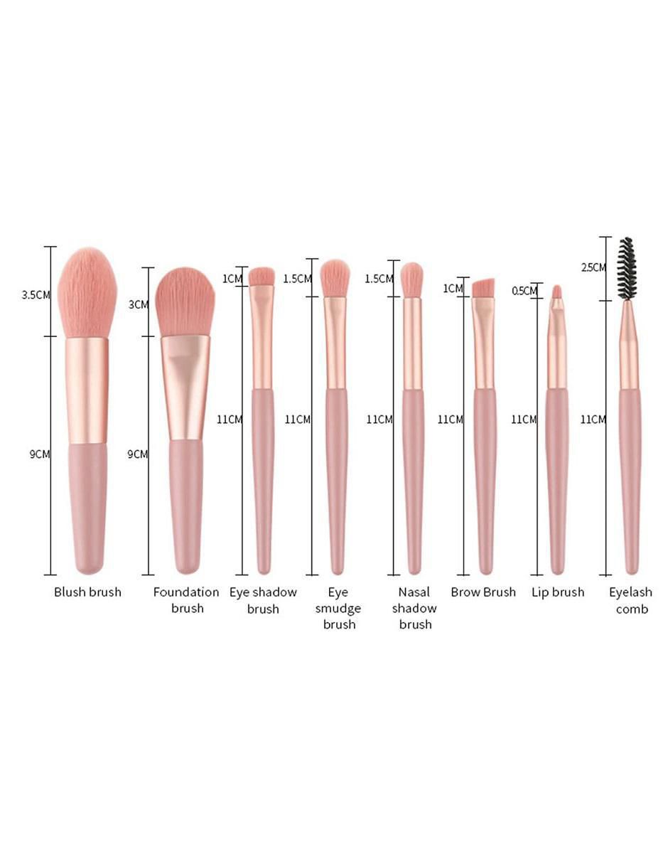 Set de Brochas Profesionales para Maquillaje 12 Piezas - Image 3