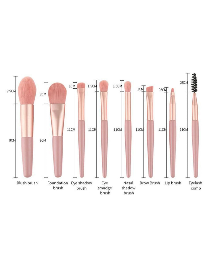 Set de Brochas Profesionales para Maquillaje 12 Piezas - Image 3