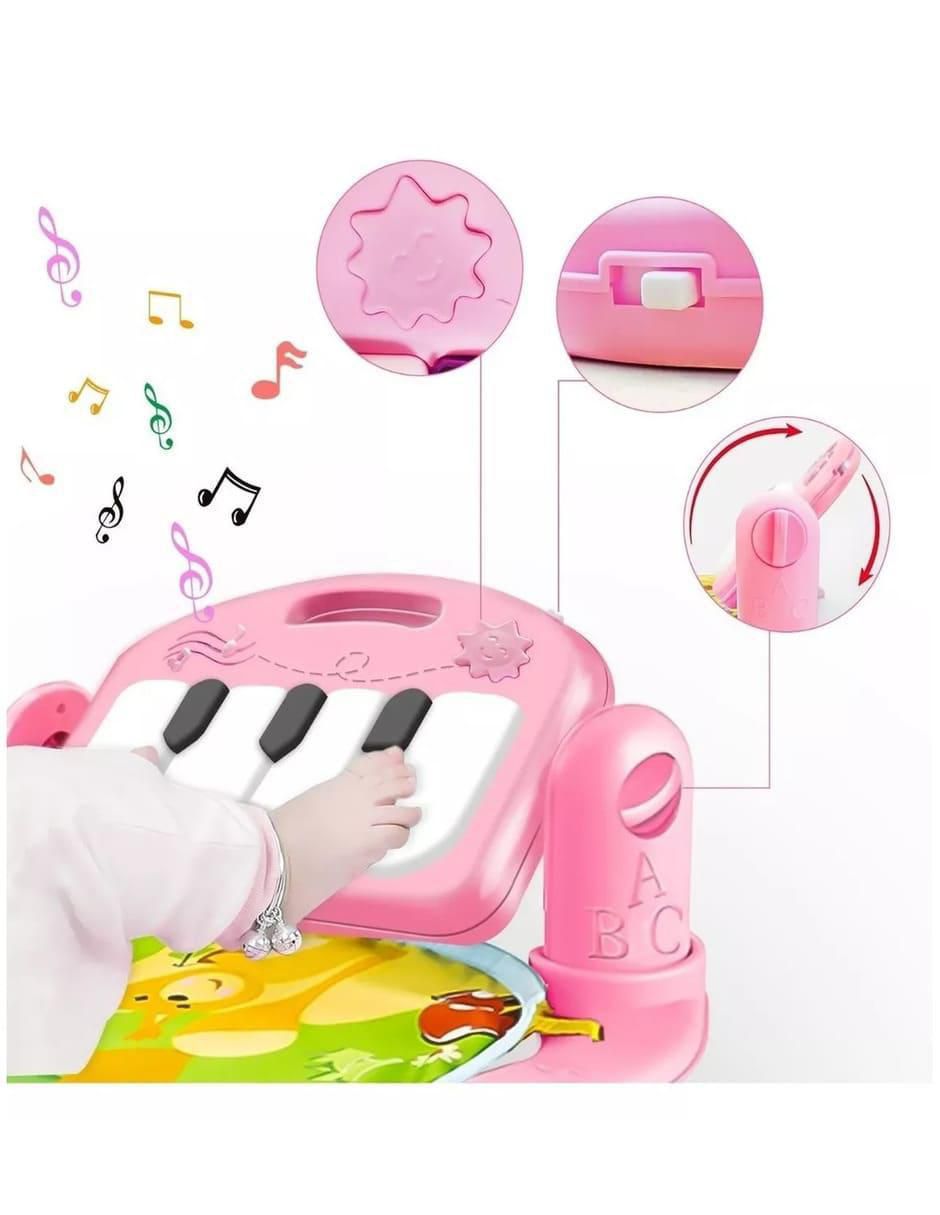 Gimnasio Bebe Manta Luces Sonido Piano - Image 2