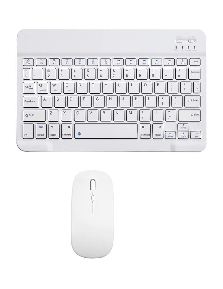 Teclado y Mouse con Teclas Redondas para iPad - Image 1