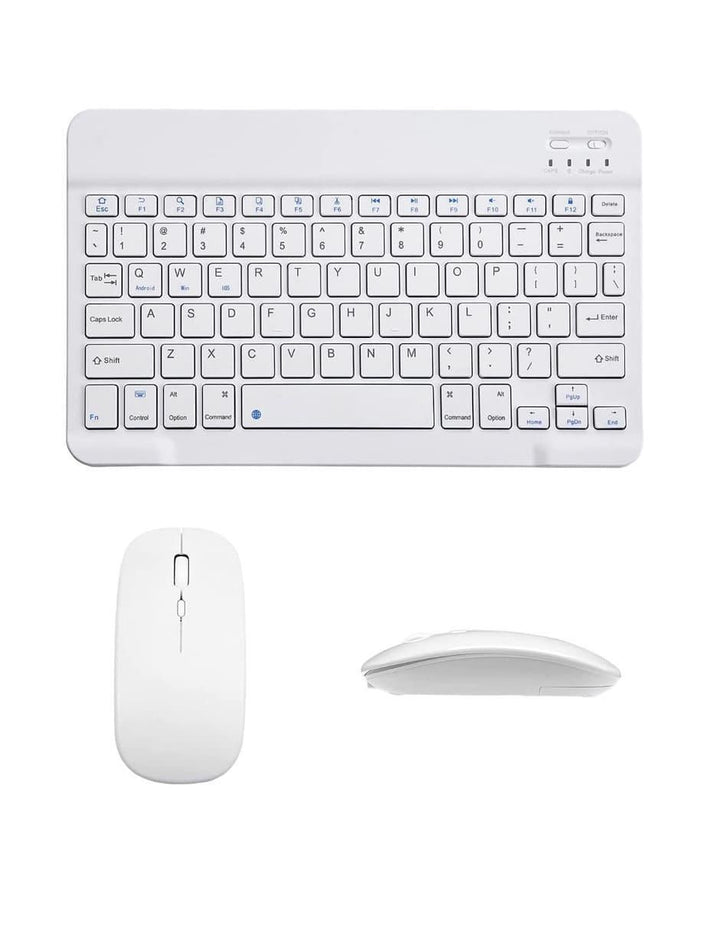Teclado y Mouse con Teclas Redondas para iPad - Image 2