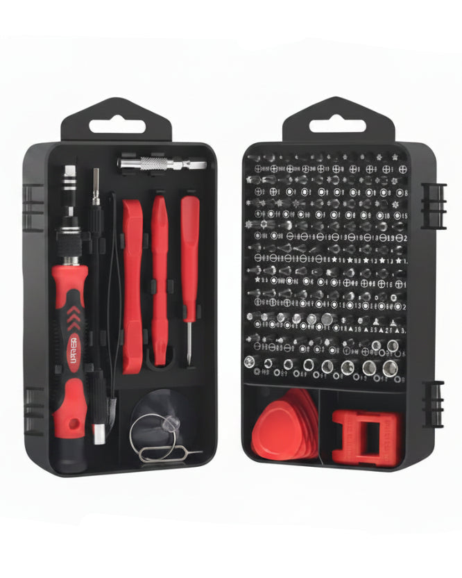 Set Desarmadores 124 Piezas con Extensión Giratoria - Image 1