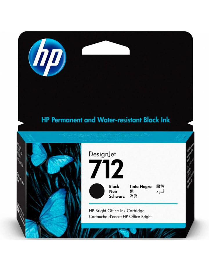 Cartucho Tinta HP 712 Negro 38ml - Image 1