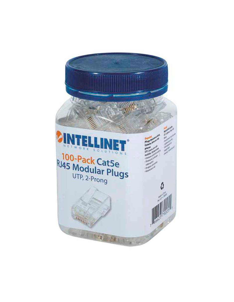 Set Conector RJ45 Intellinet Cat 5e Oro 10 Piezas - Image 3