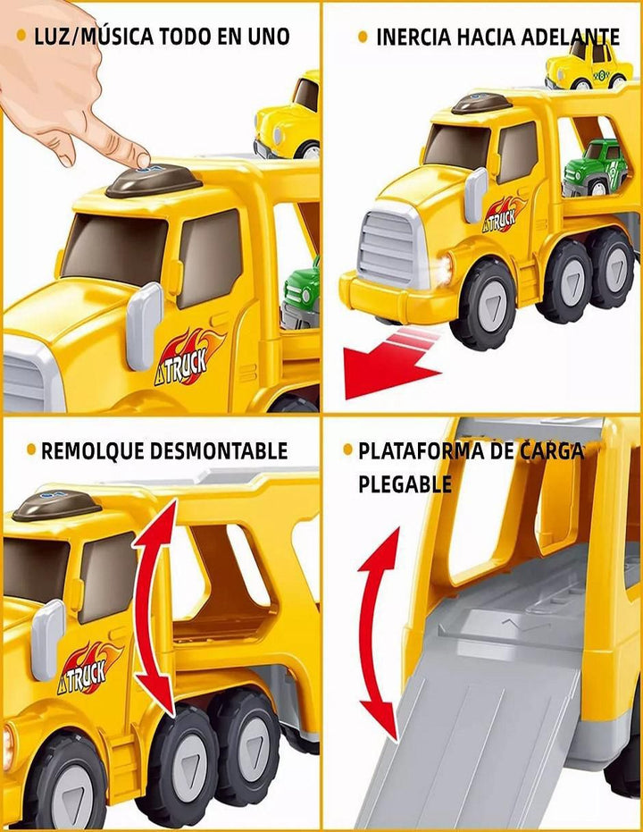 Camión Transportador con Remolque Desmontable - Image 3