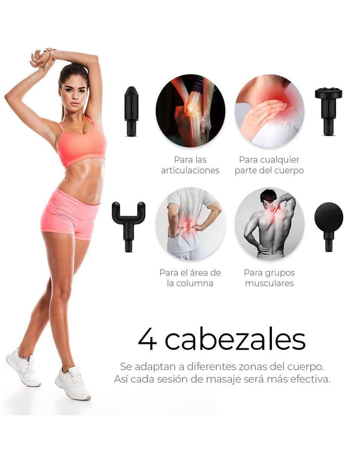 Pistola de Masaje Corporal por Vibración - Image 4